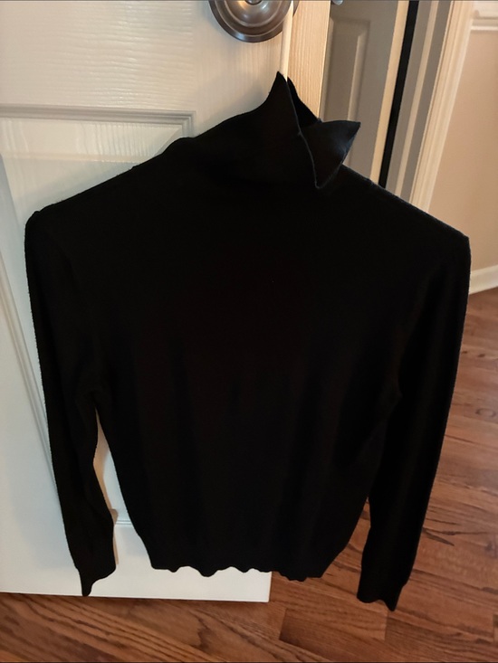 Ann Taylor Tops - Ann Taylor Black Turtleneck Sweater